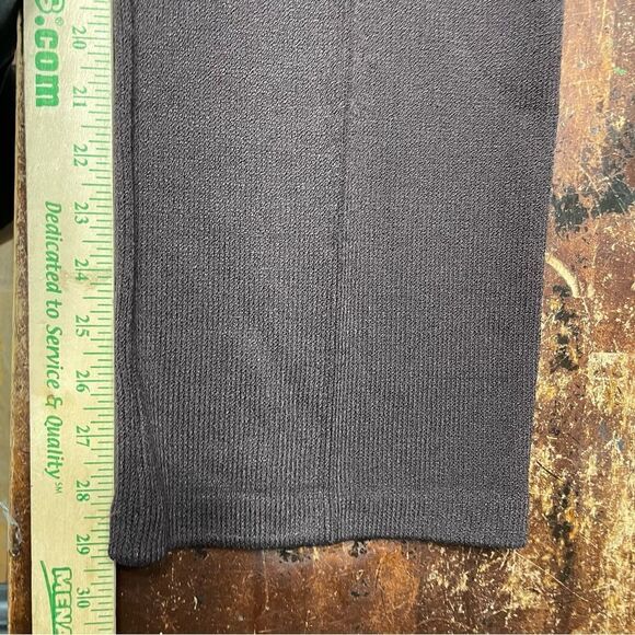 St John Collection 3Pc Knit Tank Pant Skirt Suit Chocolate Brown sz S 6 8 - Picture 12 of 13